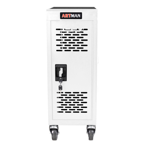 ARTMAN-B16Plus-Chromebook-Charging-Cart-white ARTMAN B16Plus Charging Cart