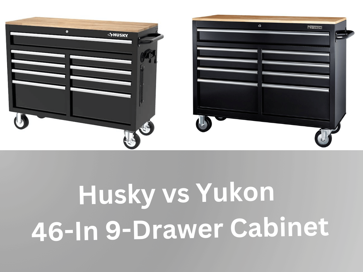 Husky vs Yukon 9-Drawer Mobile Cabinet