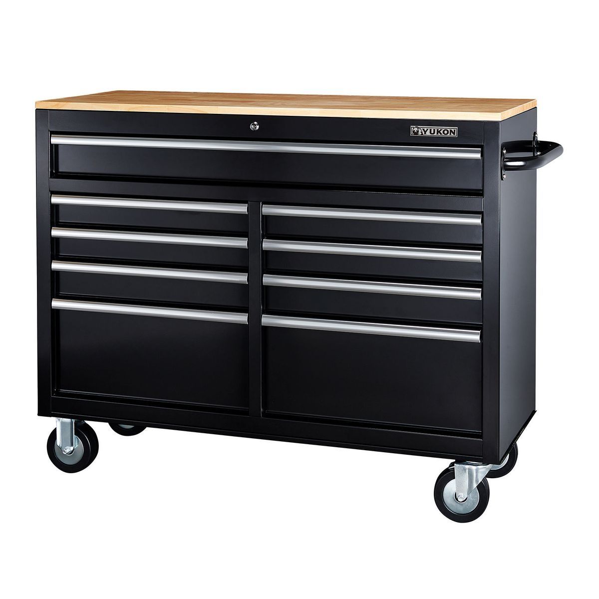 YUKON 46 in. 9 Drawer Mobile Storage Cabinet