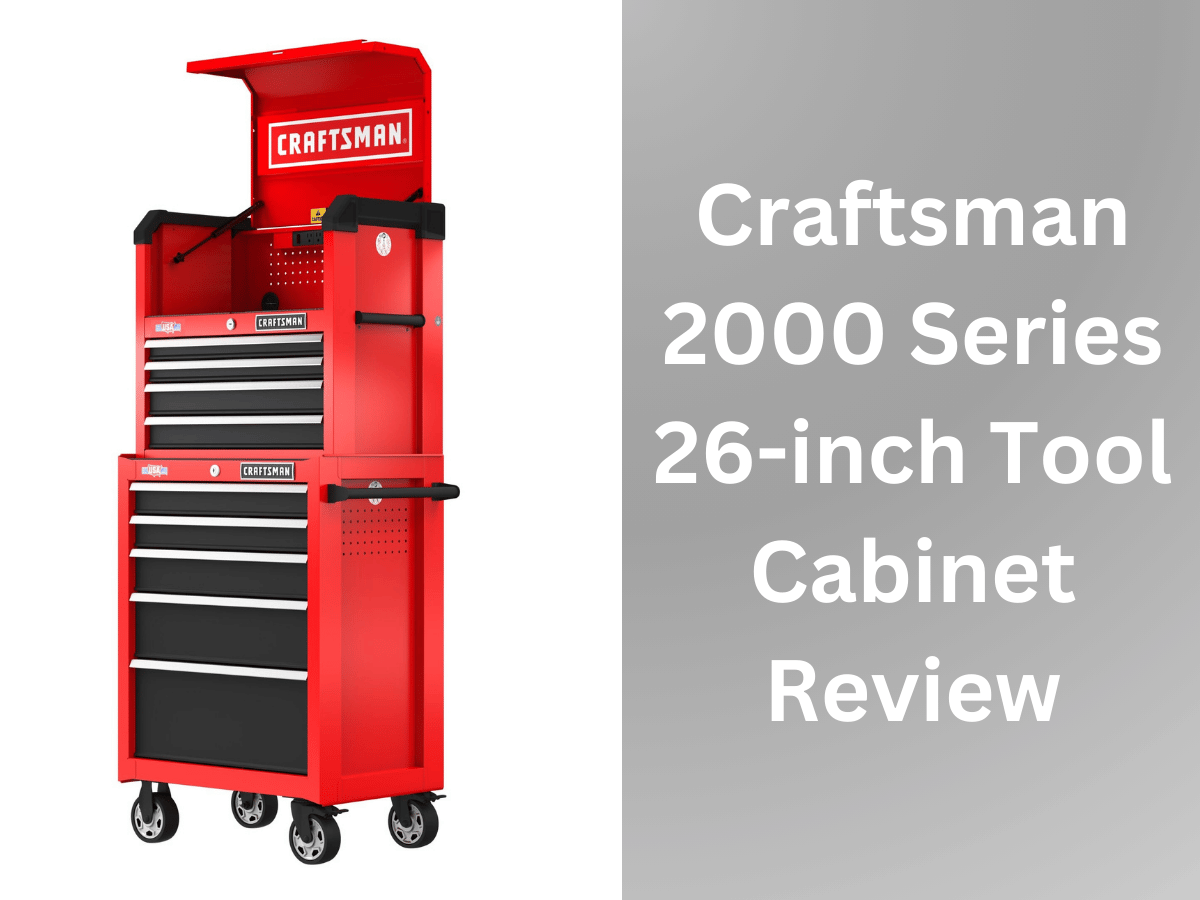 Affordable Tool Storage Craftsman 26 inch Tool Cabinet Review ARTMAN