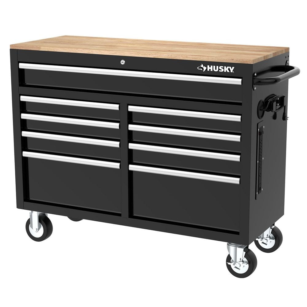 Husky 46 in. Mobile Workbench Cabinet